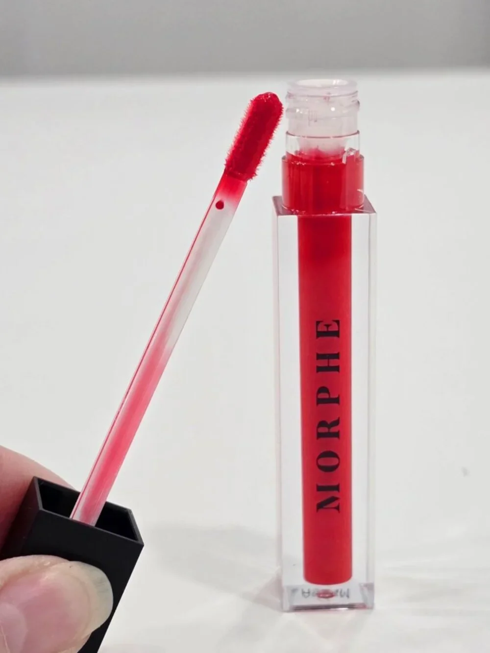 8/29 ✦ Hotshot Lip Gloss ✦ High‑Shine Buttery Red Cream Formula 4.5mL NWT